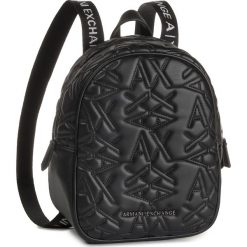 Plecak ARMANI EXCHANGE - 942590 9A071 00020 Nero. Czarne plecaki damskie Armani Exchange, bez wzorów, ze skóry ekologicznej, klasyczne. Za 559,00 zł.