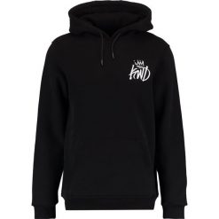 Bluzy męskie: Kings Will Dream LOGO CARRIER HOOD SLATER Bluza black
