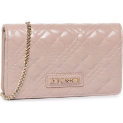 Torebka LOVE MOSCHINO - JC4093PP1ALI0600 Rosa. Różowe torebki klasyczne damskie Love Moschino, bez wzorów, ze skóry ekologicznej, wizytowe, bez dodatków. W wyprzedaży za 359,00 zł.