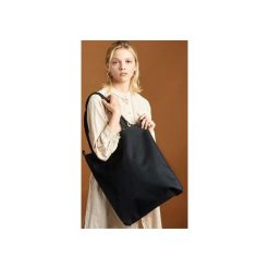 Torba black teddy bears. Czarne torebki klasyczne damskie drops, bez wzorów, z bawełny, na ramię, bez dodatków. Za 135,00 zł.