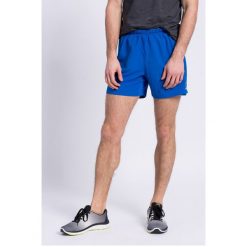 Reebok - Szorty. Niebieskie spodenki i szorty męskie marki Reebok, xl, z elastanu, sportowe. W wyprzedaży za 79,90 zł.