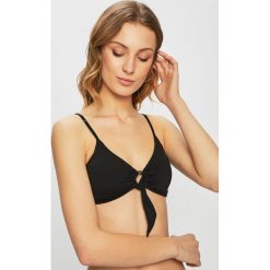 Seafolly - Biustonosz kąpielowy. Czarne stroje kąpielowe damskie Seafolly, bez wzorów, z elastanu. W wyprzedaży za 159,90 zł.