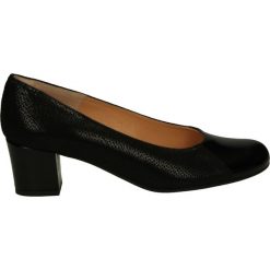 Czółenka - VEKJ05 NER BC. Czarne buty ślubne damskie Venezia, ze skóry. Za 179,00 zł.