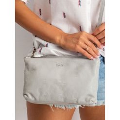 Listonoszka skórzana torebka Rovicky TM-017 szara - Szary. Szare listonoszki damskie ROVICKY, na co dzień, w paski, z jeansu, eleganckie, bez dodatków. Za 194,99 zł.