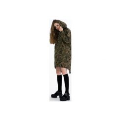 Parka ocieplana Moro & Polar. Zielone kurtki damskie marki Sthorm, s, moro, z bawełny, bez kaptura. Za 499,00 zł.