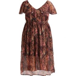 Sukienki: Elvi RUSTIC FLORAL Sukienka letnia brown