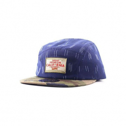 Czapka unisex Drips granatowa (21-uniw). Szare czapki damskie Official. Za 76,00 zł.