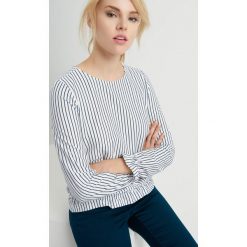 T-shirty damskie: Koszulka bombka z falbanami