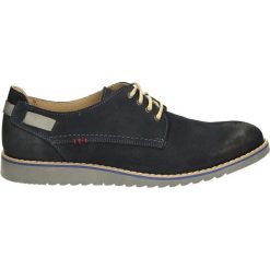 Derby męskie: Półbuty męskie - 4847-2 NA BLU