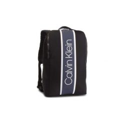 Plecaki Calvin Klein Jeans K50K504215 STRIKE NYLON. Czarne plecaki męskie Calvin Klein Jeans, bez wzorów, z jeansu. Za 401,36 zł.