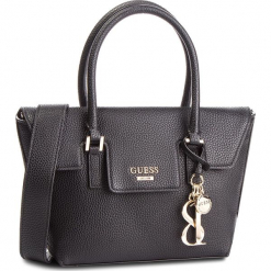Torebka GUESS - HWVG7 172050 BLA. Czarne torebki klasyczne damskie Guess, z aplikacjami, ze skóry ekologicznej. Za 559,00 zł.
