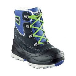 Buciki niemowlęce chłopięce: MEINDL Buty Canadian Winter Jr. GTX czarno-niebieskie r.28 (7697)