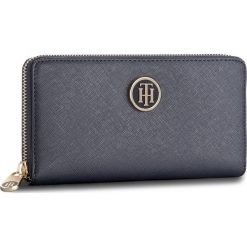 Portfele damskie: Duży Portfel Damski TOMMY HILFIGER – Honey Za Wallet AW0AW05185 906