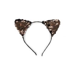 OPASKA DO WŁOSÓW ACCCESSORIES 1WC-003-AW19 Brązowy. Pomarańczowe opaski damskie ACCCESSORIES, bez wzorów, z materiału. Za 14,99 zł.