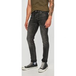 Jack & Jones - Jeansy. Szare jeansy męskie Jack & Jones, z aplikacjami. Za 169,90 zł.