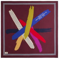 Chusty damskie: Versace 19.69 Chusta Damska Burgund