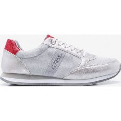S. Oliver - Buty. Szare buty sportowe damskie S.Oliver, z materiału. W wyprzedaży za 159,90 zł.