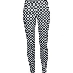 Urban Classics Ladies Check Pattern Leggings Legginsy czarny/biały. Czarne legginsy marki Urban Classics, xl. Za 121,90 zł.