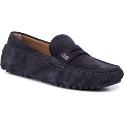 Mokasyny BOSS - Driver 50403068 10208864 01 Dark Blue 401. Niebieskie mokasyny męskie Boss, ze skóry. W wyprzedaży za 829,00 zł.