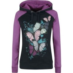 Full Volume by EMP Promises Bluza z kapturem damska czarny. Czarne bluzy damskie z kieszeniami marki Full Volume by EMP, xl, z nadrukiem, z kapturem. Za 149,90 zł.