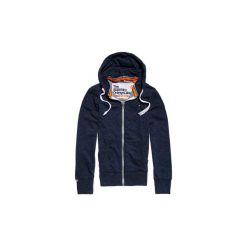Bluzy Superdry Orange Label Lite Ziphood. Niebieskie bluzy męskie Superdry, s, bez wzorów, bez kołnierzyka, bez rękawów, bez kaptura. Za 348,62 zł.