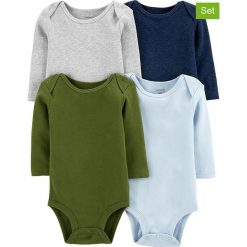 Body (4 szt.) w różnych kolorach. Body niemowlęce Carter's. W wyprzedaży za 62,95 zł.