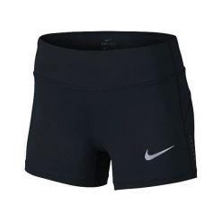 Nike W NK PWR EPIC RUN SHORT 3IN, 10 | URUCHOMIENIE | KOBIETY | KRÓTKI | CZARNY | XL. Czarne spodenki sportowe damskie Nike, s, bez wzorów, ze skóry, sportowe, krótkie, outdoorowe, dri-fit (nike). W wyprzedaży za 180,33 zł.