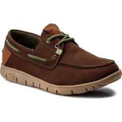 Mokasyny męskie: Mokasyny SLOW WALK – Chara 10420 Nobuck Testa
