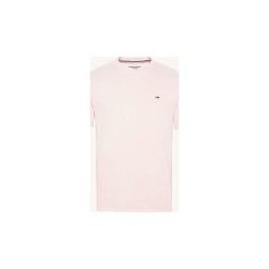 T-shirty z krótkim rękawem Tommy Jeans DM0DM06594 TJM OVERWASHED TEE. Różowe t-shirty męskie Tommy Jeans, s, bez wzorów, z jeansu, bez kołnierzyka, krótkie. Za 131,30 zł.