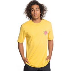 Quiksilver T-shirt męski "Quik Tribe SS Amber Yellow EQYZT05249-NHA0 (rozmiar M). Żółte koszulki męskie Quiksilver, m, bez wzorów, z bawełny, sportowe, bez kołnierzyka, bez rękawów. W wyprzedaży za 91,00 zł.