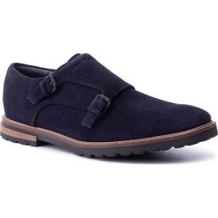 Półbuty STRELLSON - Alan 4010002598 Dark Blue 402. Niebieskie półbuty męskie Strellson, na co dzień, bez wzorów, ze skóry, bez zapięcia. W wyprzedaży za 299,00 zł.
