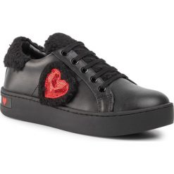Sneakersy LOVE MOSCHINO - JA15543G08JDX000 Nero. Czarne półbuty damskie Love Moschino, ze skóry ekologicznej. W wyprzedaży za 439,00 zł.