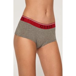 Guess Jeans - Figi. Szare majtki damskie xs, z elastanu. W wyprzedaży za 49,90 zł.