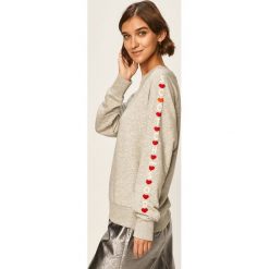 Scotch & Soda - Bluza. Szare bluzy damskie Scotch & Soda, s, z nadrukiem, z elastanu, bez rękawów, bez kaptura. W wyprzedaży za 239,90 zł.