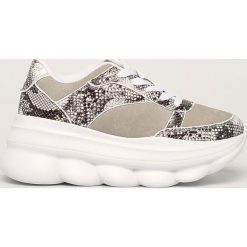 Truffle Collection - Buty. Szare buty sportowe damskie Truffle Collection, ze skóry. W wyprzedaży za 89,90 zł.