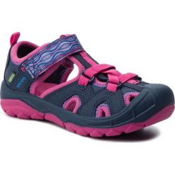 Sandały MERRELL - Hydro MK160858 Navy/Pink. Niebieskie sandały dziewczęce Merrell, ze skóry, bez zapięcia. W wyprzedaży za 159,00 zł.
