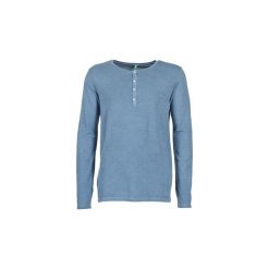 T-shirty z długim rękawem Benetton DIVALA. Niebieskie t-shirty męskie Benetton, s, długie. Za 64,50 zł.