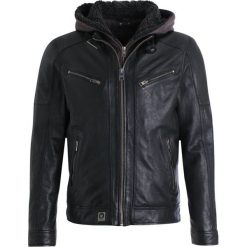 Oakwood COCKTAIL Kurtka skórzana black. Czarne kurtki męskie skórzane marki Reserved, l. Za 1089,00 zł.