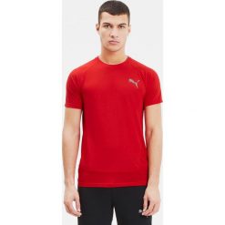 Puma Evostripe Koszulka Czerwony. Czerwone podkoszulki męskie Puma, l, bez wzorów, z poliesteru, z krótkim rękawem. Za 119,95 zł.