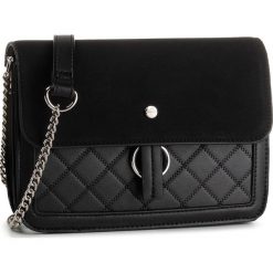 Torebka MONNARI - BAG6940-020 Black. Czarne listonoszki damskie Monnari, bez wzorów, ze skóry ekologicznej, bez dodatków. W wyprzedaży za 109,00 zł.