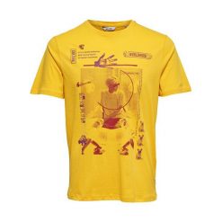 Only&Sons T-Shirt Męski Marki Fabio Ss Tee Spectra Yellow (Rozmiar L). Żółte koszulki męskie marki Only&Sons, m, bez wzorów, z materiału, bez kołnierzyka. W wyprzedaży za 50,00 zł.