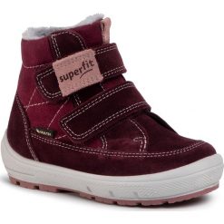 Śniegowce SUPERFIT - GORE-TEX 1-009314-5000 S Rot/Rosa. Fioletowe śniegowce dziewczęce Superfit, bez zapięcia. Za 319,00 zł.