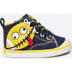 Geox - Trampki dziecięce. Szare buty chłopięce sportowe marki Geox, ze skóry. W wyprzedaży za 179,90 zł.
