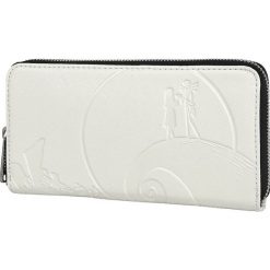 Miasteczko Halloween Loungefly - Jack and Sally Portfel beżowy. Brązowe portfele damskie marki Miasteczko Halloween, z nadrukiem. Za 114,90 zł.