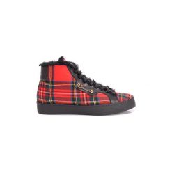 Buty John Galliano 3531/M C. Czerwone trampki męskie John Galliano, bez wzorów, bez zapięcia. Za 999,00 zł.
