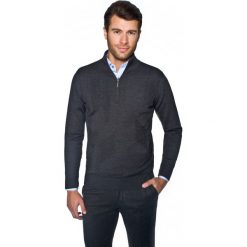 Sweter trevor troyer szary. Szare swetry męskie Recman, m, bez wzorów, z bawełny, eleganckie, bez kołnierzyka, bez kaptura. Za 169,99 zł.