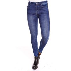 Dżinsy "Celine" - Slim fit - w kolorze niebieskim. Niebieskie rurki damskie Saint Germain Paris, s, bez wzorów. W wyprzedaży za 128,95 zł.