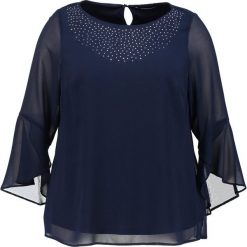 Bluzki asymetryczne: Evans HOTFIX FLUTE SLEEVE Bluzka navy