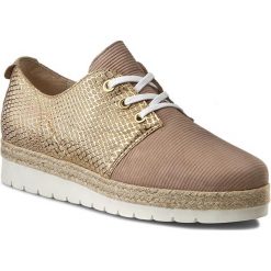 Espadryle CARINII - B3341 Ipanema Smoke/Pitone Star 310. Żółte espadryle damskie marki Carinii, na co dzień, bez wzorów, ze skóry, retro, bez obcasa, na płaskiej podeszwie, bez zapięcia. W wyprzedaży za 209,00 zł.