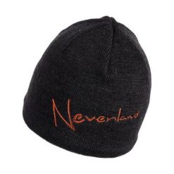 Czapki męskie: NEVERLAND Czapka męska Note czarno-pomarańczowa (P-04-NOTE-485-UNI)